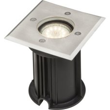 GLOBO 31101 STYLE II venkovní zápustné svítidlo do země 1xGU10 IP67 nerez, průhledná