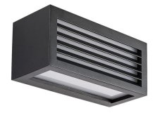 RABALUX 77100 Lublin vonkajšie nástenné svietidlo LED 10W/480lm 4000K IP54 čierna, biela