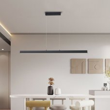 Immax NEO LITE TRIANGOLO 07234L inteligentní závěsné svítidlo 1250mm 28W, černá, Tuya