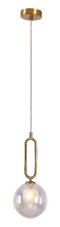 RABALUX 72303 Rosehip závesné svietidlo D150mm 1xG9 champagne, viacfarebná