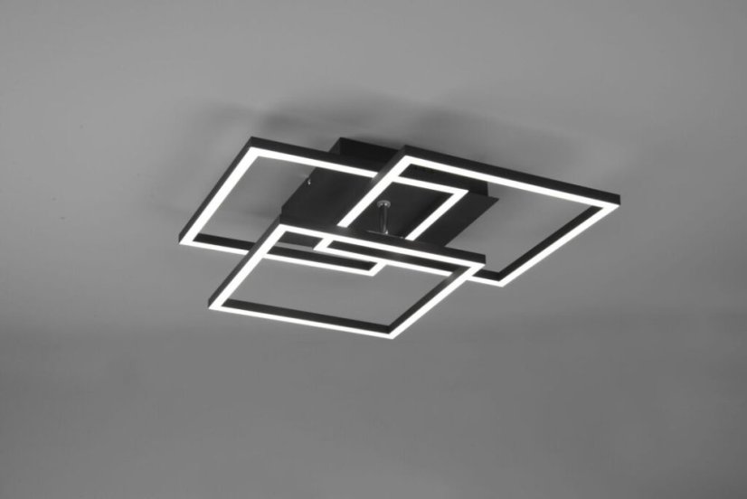 TRIO R62883132 MOBILE stropní svítidlo LED 28W/3200lm 2700-6000K matná černá, dálkový ovladač