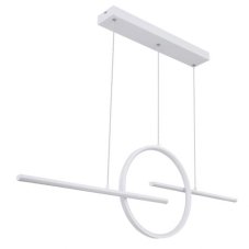 GLOBO 67121-50W BARRAL závěsné svítidlo LED 50W/2300lm 3000-4500-6000K bílá, stmívatelné, dálkové ovládaní