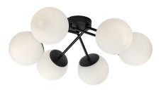 RABALUX 71294 Meduza stropní svítidlo D550mm 6xE14 matná černá, bílá