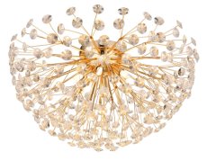 GLOBO 64135D1 KATRINA stropní svítidlo D600mm 6xG9 3,5W/350lm 3000K zlatá