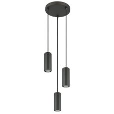 GLOBO 57918-3H JAMES závesné svietidlo D210mm 3xGU10 tmavošedá