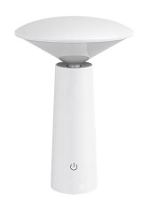RABALUX 77146 Polperro dotyková stolní lampička nabíjecí V210mm LED 3W/180lm 2800+4000+6500K bílá