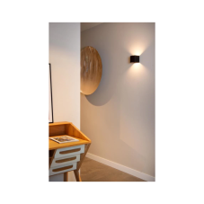 LUCIDE 27250/06/30 VERTIGO venkovní nástěnné svítidlo LED 6W/258lm 2700K IP54 černá, nabíjecí baterie, magnetický montážní systém