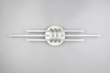 TRIO Reality R67873107 CINTO stropné svietidlo SMD LED 20W/2380lm 3000K nikel matný, switchdimmer