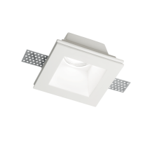 Zápustné svietidlo Ideal lux 139029 SAMBA FI1 SQUARE BIG 1xGU10 50W biela