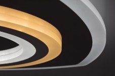 RABALUX 71318 Taneli2 stropné svietidlo LED 60W/6100lm 3000+4000+6000K čierna, zlatá, stmievateľné, diaľkový ovládač