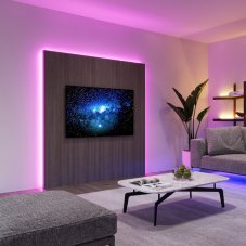 TRIO Reality R65593102 SCREEN LED pásik 3m SMD LED 6,5W RGB černá, dálkový ovladač