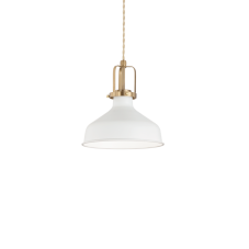 IdealLux 238104 ERIS-1 SP1 závěsné svítidlo 210mm E27 1x60W IP20 bílá