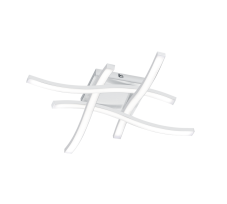 TRIO R62474131 ROUTE stropné svietidlo LED 4x5W/500lm 3000K, matná biela