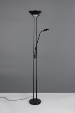 TRIO Reality R42292132 SPOCK stojací lampa v1800mm SMD LED 19, 5W/2200, 500lm 3000K černá matná