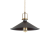 IdealLux 249087 ERIS-4 SP1 závěsné svítidlo 360mm E27 1x60W IP20 černá