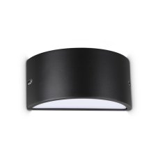 Vonkajšie nástenné svietidlo 1x E27 čierna IP44 Ideal Lux REX 118635