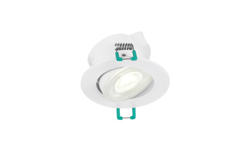 SYLVANIA 0090025 SylSpot zápustné svietidlo D87mm LED 4,8W 500lm 4000K IP44/20 biela (6ks)