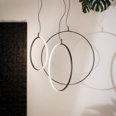 Ideal Lux 291345 CIRCUS závesné svietidlo LED 29W 3250/1310lm 3000K čierna
