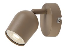 Nástěnné bodové svítidlo / spot 1x GU10 taupe IP20 Rabalux LIANET 73098