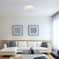 RABALUX 71132 Lucas stropní svítidlo se senzorem LED D265mm 12W/830lm 4000K IP44 bílá