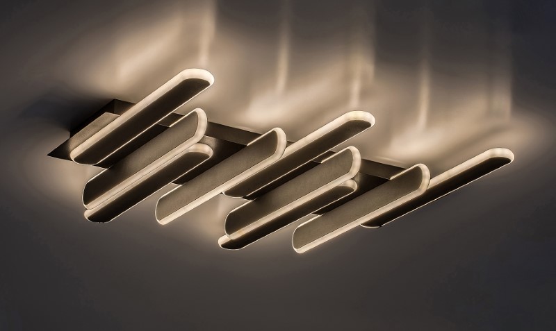 RABALUX 71049 Sindri stropní svítidlo LED 46W/2500lm 3000+4000K černá, bílá