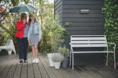 Philips 16484/93/P3 Bustan IR LED 4000K nástenné svietidlo so senzorom 9W=1000lm IP44