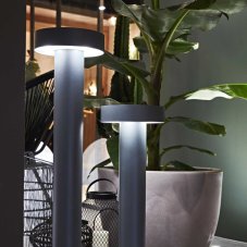 Exteriérové ​​stojanové svítidlo Ideal lux 153162 TESLA PT4 BIG antracit 4xG9 15W antracit IP44