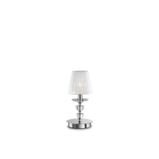 Stolní lampa Ideal lux 059266 PEGASO TL1 SMALL BIANCO 1xE14 40W