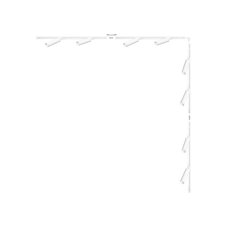 Bodová světla na liště SET 8x GU10 4 m bílá Zuma Line Lulu Track 3589