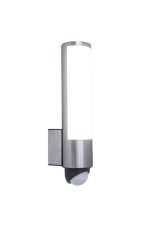 LUTEC 5267103001 LEDA nástenné LED svietidlo 15,5W 3000K IP44 nerez so senzorom