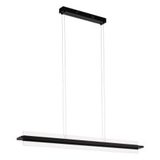 Eglo 98495 SPADAFORA Závěsné svítidlo LED 18W 3000K černá / čirá, bílá