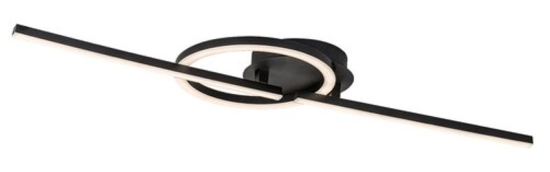 RABALUX 71395 Twisterra stropné svietidlo LED 24W/1800lm 4000K čierna, biela