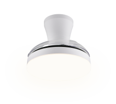 Stropní ventilátor se světlem LED 2700–6500K biela IP20 TRIO Reality TAMPERE R69532101 časovač