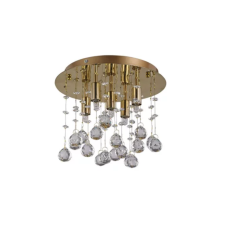 Stropné svietidlo Ideal lux 094663 MOONLIGHT PL5 ORO 5xG9 40W