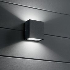 Ideal Lux 250946 ARGO venkovní nástěnné svítidlo LED 10W/1200lm 3000K IP65 antracit