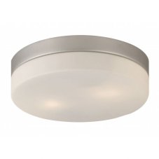 GLOBO 48402 OPAL stropné svietidlo D240mm 2xE27 matný nikel, opál