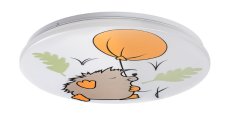 RABALUX 71191 Hedgy stropní svítidlo dětské D375mm LED 24W/1320lm 3000K bílá, vícebarevná
