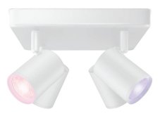 Philips Wiz Colors 8719514554559 IMAGEO stropní bodové svítidlo/spot 4xGU10 4x5W/345lm 2200-6500K+RGB bílá