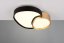 TRIO 647510280 RISE stropní svítidlo SMD LED 21W/2400lm 2700-6500K černo-zlatá, stmívatelné, dálkový ovladač
