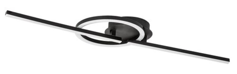 RABALUX 71395 Twisterra stropné svietidlo LED 24W/1800lm 4000K čierna, biela