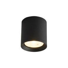 ITALUX OPN-2007-4K Cervia vonkajšie povrchové bodové svietidlo LED D108mm 15W/1433lm 4000K IP54 čierna