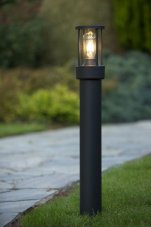 Lucide 14893/80/30 LORI exteriérové ​​svítidlo sloupek 1xE27