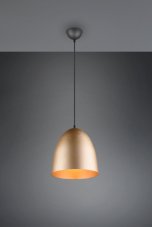TRIO Reality R30661008 TILDA závěsné svítidlo D250mm 1xE27 matná mosaz