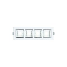 Sylvania 2021689 zápustné svietidlo Optix Recessed 4 Cells 3000K hliník DALI
