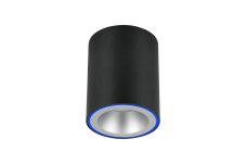 SYLVANIA 0090095 SylSmart povrchová bodová svítilna D100mm LED 11W 400lm 2700-6500K+RGBring černá