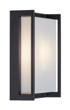 RABALUX 7155 Gorica exteriérové nástěnné svítidlo 1xE27 IP44 matná černá, bílá