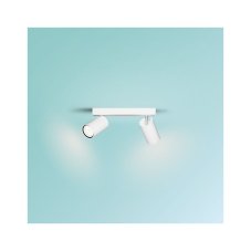 Philips 8720169299092 Idris stropné bodové svietidlo/spot 2xGU10 IP44 biela, ClickFix