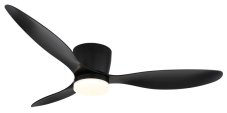 GLOBO 03666S ARMANDO stropní ventilátor se světlem D1315mm LED 20W 2460/1450lm 3000-6500K černá, časovač, dálkový ovladač