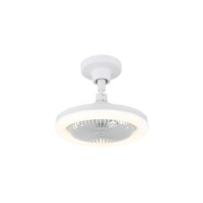Stropní ventilátor se světlem LED 3000–6500K biela IP20 GLOBO lighting LIDEA 03680W časovač