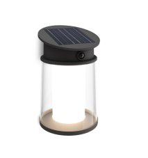 Philips 8720169361966 UltraEfficient Juda solární nástěnné svítidlo se senzorem LED 3,2W/500lm 4000K IP44 antracitová